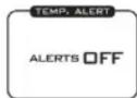 LA CROSSE TECHNOLOGY CA85176 - Activation et déactivation des alertes de température (ON/OFF) - 3