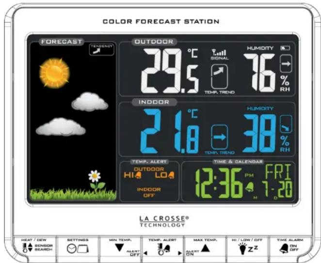 LA CROSSE TECHNOLOGY CA85176 - CETTE STATION APPREND! - 1
