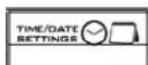 LA CROSSE TECHNOLOGY CA85169 - TIME/DATE: - 1