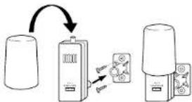 LA CROSSE TECHNOLOGY WS8025AL - Mounting with screws - 1