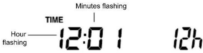 LA CROSSE TECHNOLOGY WS1610IT - MANUAL TIME SETTING: - 1