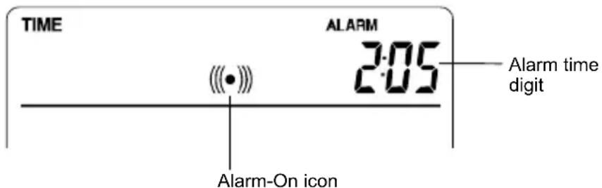 LA CROSSE TECHNOLOGY WS1610IT - TIME ALARM SETTING - 1
