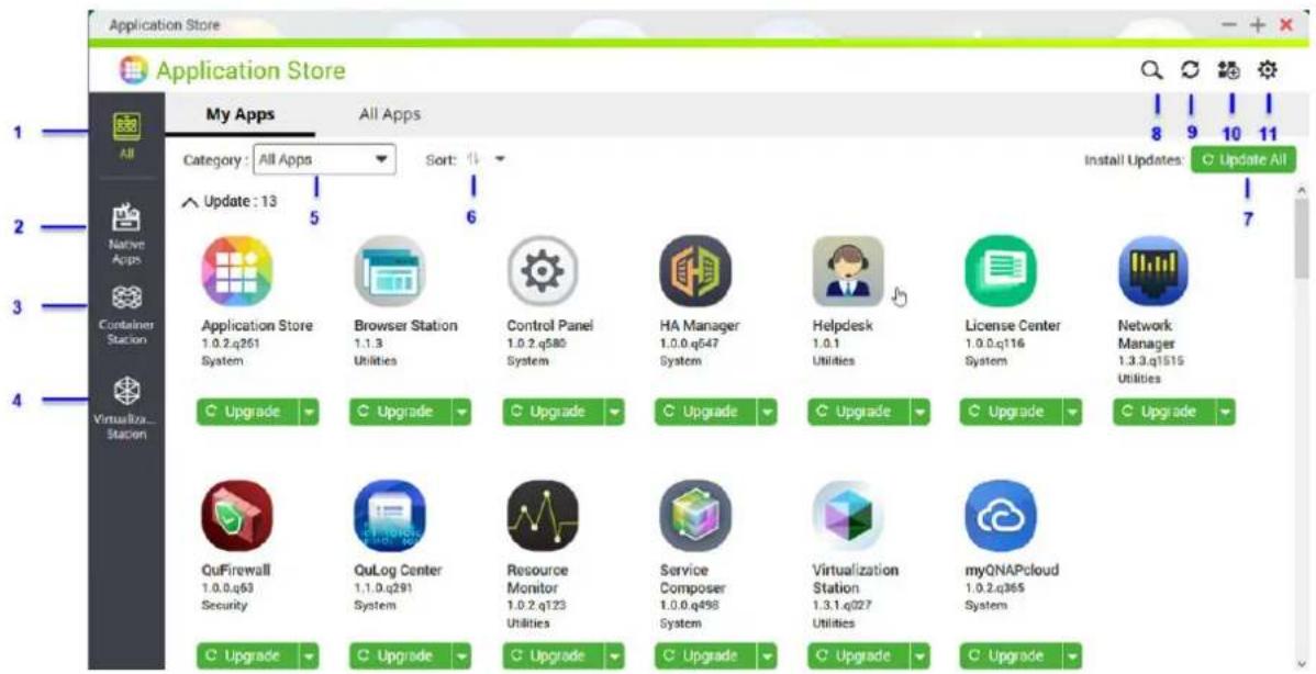 QNAP QuCPE3032 - Application Store - 1