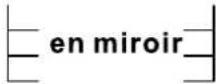 BABY LOCK Allegro - Conseil – Touche de point d'image miroir - 1