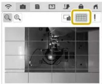BABY LOCK Solaris Vision - ■ Utilisation de la fenêtre de vue caméra - 2