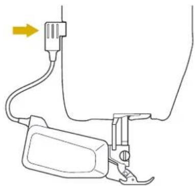 BABY LOCK Solaris Vision - ■Fixation du Pied à Double Entraînement - 4
