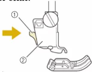 BABY LOCK Solaris Vision - Retrait du Pied-de-biche - 3