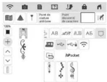 Point de capture utilisation Point discountit/ de caractères 100% AB AB AB + - ^ - ✓ - IbPocket