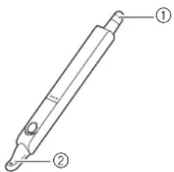 BABY LOCK Solaris Vision - À propos du Stylet à Double Utilisation - 1