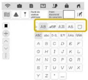 Point de culture utilitaire Point discratici de caractère AB AB AB AB ABC abc 0-9, &? AAa NNA A B C D E F G H I J K L M N O P Q R S T U V W X Y Z * -