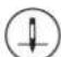 BABY LOCK Solaris Vision - ④ Touche « Position de l'aiguille » - 1
