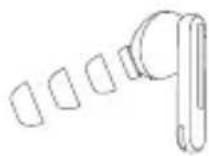 OPPO Enco Free 2 - Ear tip fit - 1