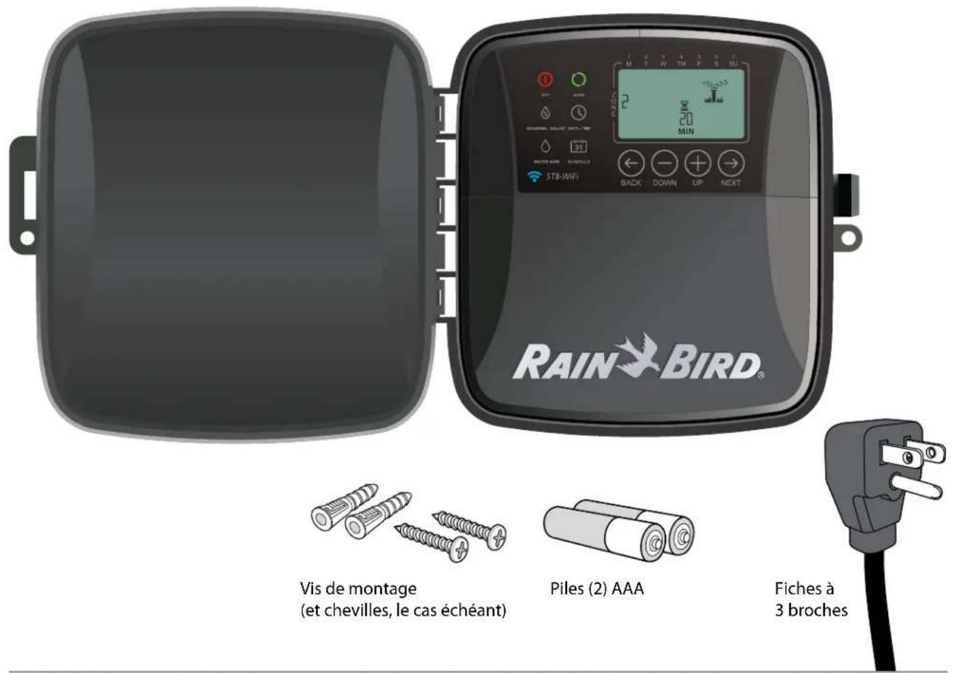 RAIN BIRD ST8Wifi - Ceproduit comprend - 1