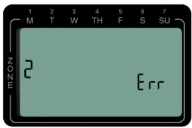 RAIN BIRD ST8Wifi - Détection des erreurs - 1