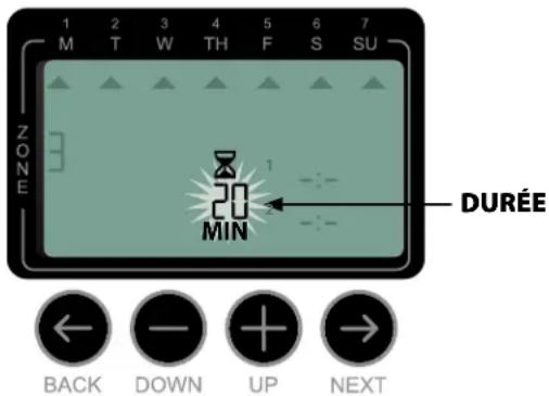RAIN BIRD ST8Wifi - Configuration deladuréed'arrosage - 3