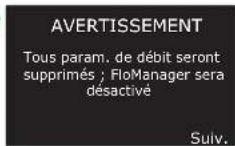 RAIN BIRD ESPLXIVM - Effacer les débits - 6