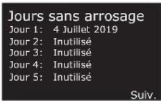 RAIN BIRD ESPLXIVM - Vérifier les programmes - 18