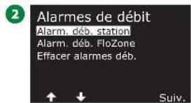 RAIN BIRD ESPLXIVM - Alarmes de débit des stations - 4
