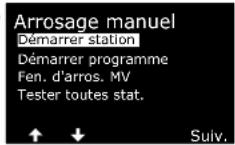 RAIN BIRD ESPLXIVM - Démarrer une station - 6