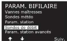 RAIN BIRD ESPLXIVM - Paramétrer des sondes de débit Rain Bird - 18
