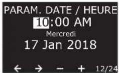 RAIN BIRD ESPLXIVM - Paramètres de date et d'heure - 3