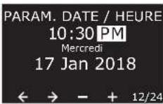 RAIN BIRD ESPLXIVM - Paramètres de date et d'heure - 6