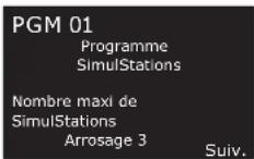 RAIN BIRD ESPLXIVM - Vérifier les programmes - 24