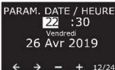 RAIN BIRD ESPLXIVM - Paramètres de date et d'heure - 10