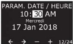 RAIN BIRD ESPLXIVM - Paramètres de date et d'heure - 4