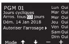 RAIN BIRD ESPLXIVM - Jours cycliques - 7