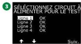 RAIN BIRD ESPLXIVM - Tester des lignes en court-circuit - 5