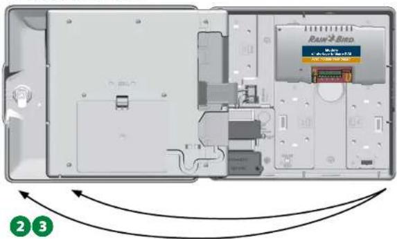 RAIN BIRD ESPLXIVM - Accéder au boîtier du programmateur - 2