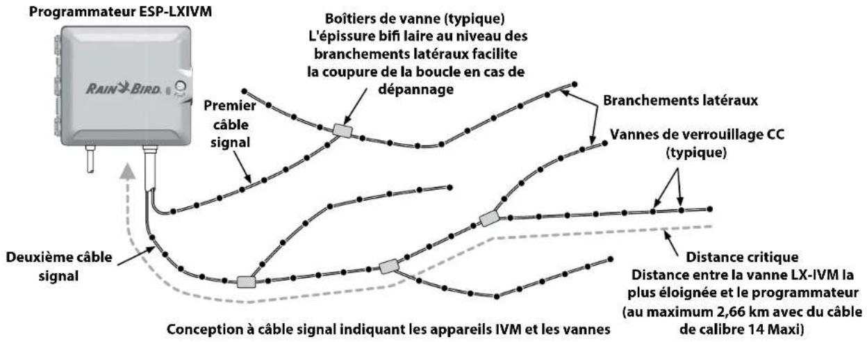 RAIN BIRD ESPLXIVM - Confi guration en étoile - 1