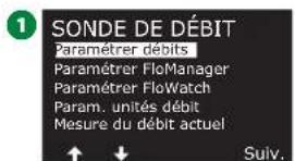 RAIN BIRD ESPLXIVM - Paramétrer les débits des stations - 3