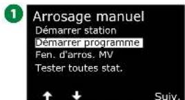 RAIN BIRD ESPLXIVM - Démarrer le programme - 3