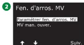 RAIN BIRD ESPLXIVM - Paramétrer une fenêtre d'arrosage MV - 4