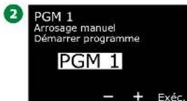 RAIN BIRD ESPLXIVM - Démarrer le programme - 4