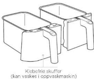 NINJA Foodi MAX AF400EU - DELER BLI KJENT MED LUFTFRITYRKOKEREN - 3