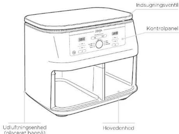 NINJA Foodi MAX AF400EU - DELE LAER DIN AIRFRYER AT KENDE - 1