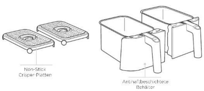 NINJA Foodi MAX AF400EU - BESTANDTEILE - 2
