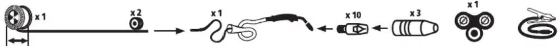 GYS Promig 400 G DV WS - ACCESSIONS/ACCESORIES/ZUBEHÖR/ACCESORIOS/AKCECCYAPBI / ACCESSORI - 1