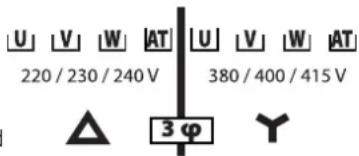 GYS Promig 400 G DV WS - Power supply 3-phase 230V for the Promig 400 G DV, 400 DUO DV, 400 DV WS et 400 G DV WS: - 1