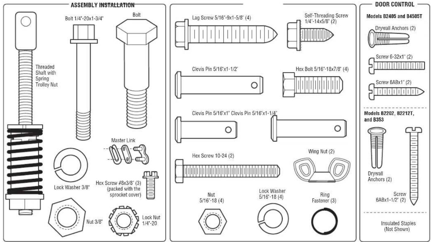 CHAMBERLAIN B2405C - Preparation - 1