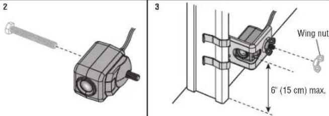 CHAMBERLAIN B2405C - DOOR TRACK INSTALLATION - 2