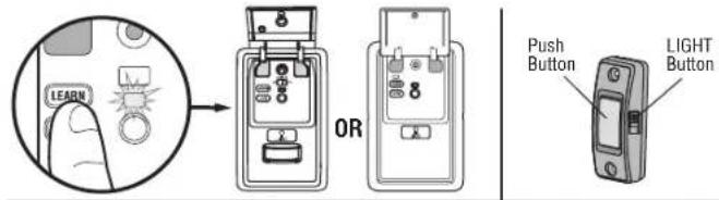 CHAMBERLAIN B2405C - Remote Control and Keyless Entry - 1