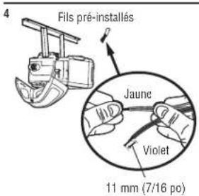 CHAMBERLAIN B2405C - OPTION B : INSTALLATION PRÉCÂBLÉE - 3