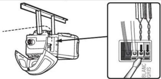 CHAMBERLAIN B2405C - OPTION A : INSTALLATION SANS PRÉ-CÂBLAGE - 3