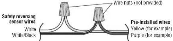 CHAMBERLAIN B2405C - OPTION B - PRE-WIRED INSTALLATION - 3