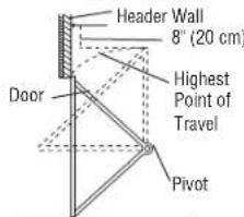CHAMBERLAIN B2405C - STEP 1 Determine the Header Bracket Location - 6