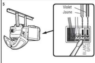CHAMBERLAIN B2405C - OPTION B : INSTALLATION PRÉCÂBLÉE - 4
